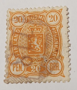 Finland * Number cancellations *Nr 118 *T3/R3 * Juva-Aholan * m-1889 *RARE - Picture 1 of 1