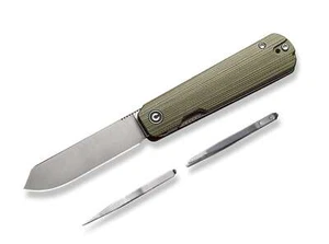 CIVIVI Sendy G10 Green Taschenmesser Klappmesser Nitro-V EDC Folder - 01WE1138 - Zdjęcie 1 z 8