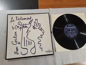 LP BOX - JEAN COCTEAU - LE TESTAMENT D ORPHEE - COLUMBIA FC 1076 - Picture 1 of 5