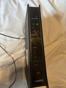 CenturyLink C3000Z Zyxel Bonded 2.4 & 5ghz Wireless WiFi Modem Router - Picture 1 of 4
