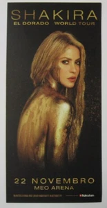Shakira El Dorado tour concert promo flyer poster - Picture 1 of 2