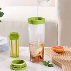 Portable Clear Plastic Water Carafe with Removable Core 1100ml Capacity