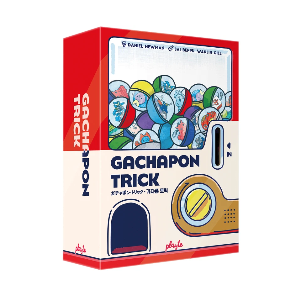 Gachapon Trick Board Game (2025) - Unique Trick Taking & Set Collection Card Gam - Image 1 of 4