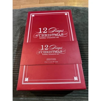 Juego de adornos navideños Pottery Barn 12 días de Navidad Foto 1 de 4