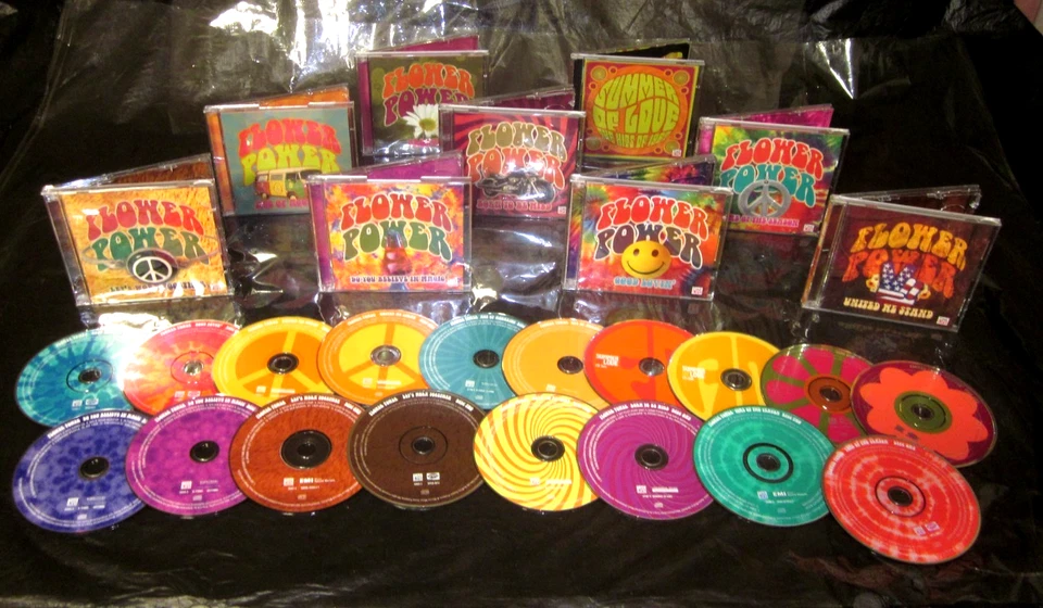 18 CD TIME LIFE Flower Power Complete Super Set Woodstock Generation 60s 70s - Image 1 of 1