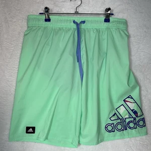 Adidas Men’s Medium Swim Trunks With Pocket Green - Picture 1 of 14