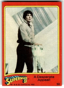 1980 Topps Superman II Card #50 A Desperate Appeal! - Picture 1 of 4