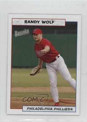 2005 Topps Bazooka Minis Randy Wolf #156 - Image 1 of 2