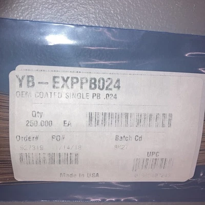 144 Elixir .024 Gauge Single Phosphor Bronze Acoustic light  G Guitar Strings - Image 1 of 4