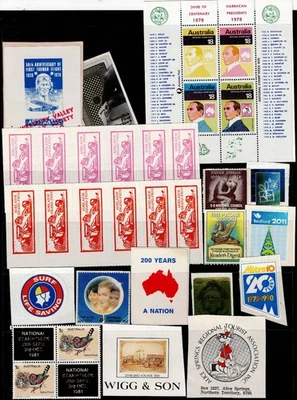 29 World Cinderella stamps & 1 sheetlet, mainly Mint No Gum (N) - Image 1 of 4