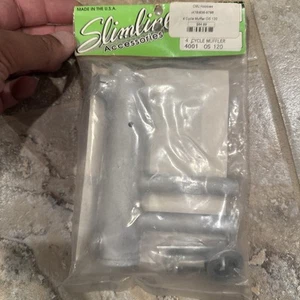 Slimline 4 Cycle Pitts Muffler O.S FS-120 Engines Part#4001 (non-smoke) - Picture 1 of 2