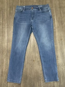 Mugsy Jeans Herren 40x32 Blau Lake Shores Five Pocket Straight Stretch Schnurrhaare - Bild 1 von 12
