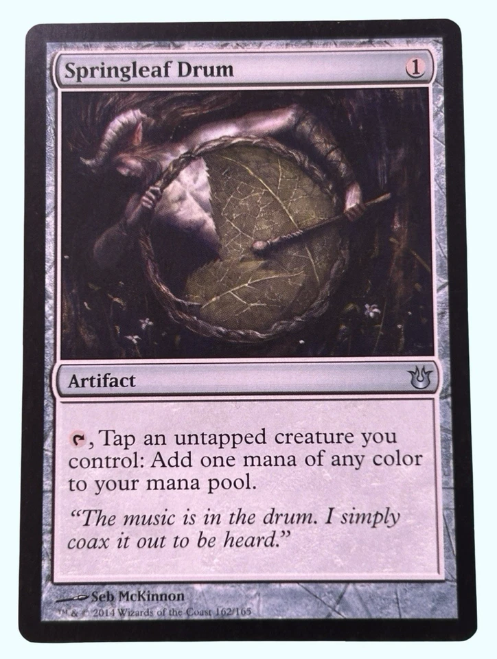 Springleaf Drum, Born of the Gods, Near Mint, Magic the Gathering MTG - Image 1 of 1