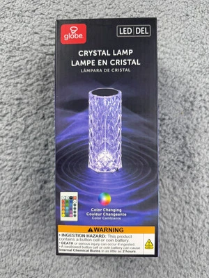 Globe Electric LED Integrated Rechargeable Crystal Touch Lamp - Image 1 of 4