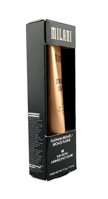 Milani Strobelight Liquid Highlighter Platinum Bronze, 03 Sun Glow - Image 1 of 4