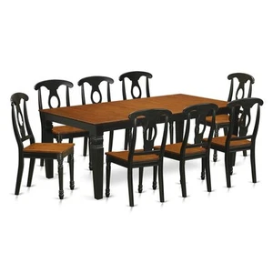 9 PC Table and chair set with a Dining Table and 8 Dining ... - Picture 1 of 4