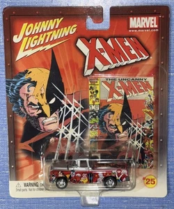 Johnny Lightning X-MEN #211 Wolverine arte de portada 55 Chevy Truck #25 Marvel - Imagen 1 de 6