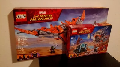 LEGO Marvel - Thanos: Ultimate Battle and Thor's Weapon Quest (76107 & 76102)  - Image 1 of 4
