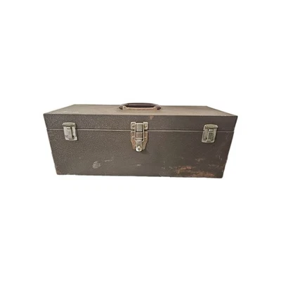 Kennedy CS-19 - 9472 Metal Tool Tackle Box w/ Cantilever Tray USA 19 x 7 x 7.25  - Image 1 of 4