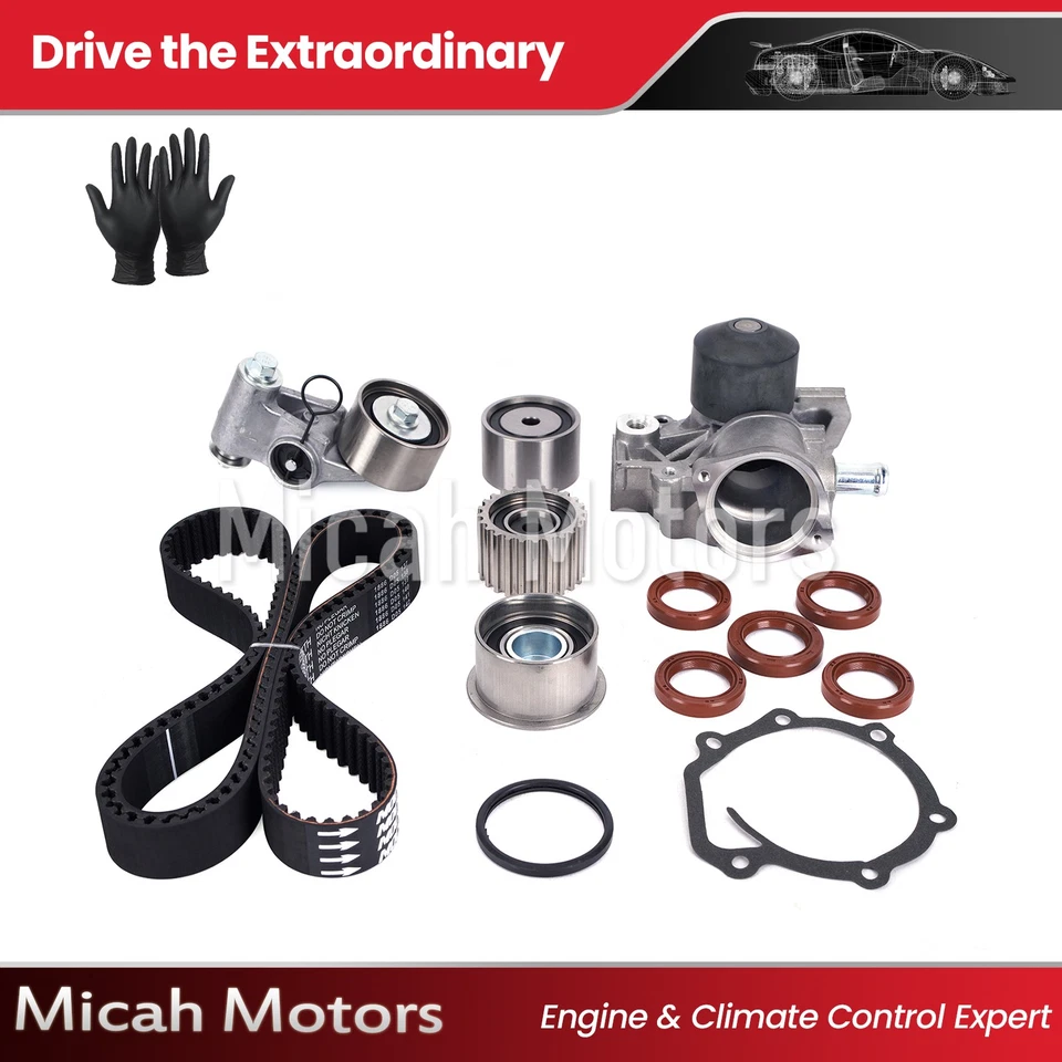 Timing Belt Kit Water Pump Fit for 2000-2006 Subaru Outback Baja Legacy 2.5L H4 Foto 1 de 4