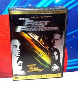 The Fast and the Furious (DVD, 2002, WS, Vin Diesel & Paul Walker, Used) - Picture 1 of 1