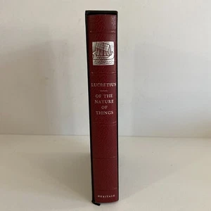 Of The Nature Of Things by Titus Lucretius Carus Heritage Press 1957 Slipcase - Imagen 1 de 11