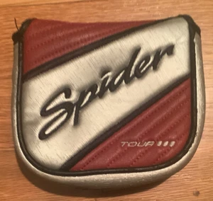 Cubierta de cabeza de putter con eje mazo rojo/plateado TaylorMade Spider Tour 03012232 - Imagen 1 de 9