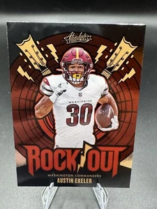 Absolute Football Rock Out 2024 Austin Ekeler #RO-AER Washington Commanders - Imagen 1 de 2
