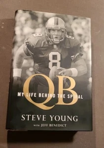 QB : My Life Behind the Spiral by Steve Young (2016, HCDJ) FIRST EDITION - Imagen 1 de 12