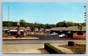 Postcard TN Greeneville Tennessee Star Motel & Restaurant 1950s 1U23 - Bild 1 von 3