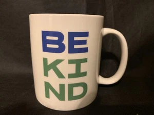 Nuovo lotto 6 tazzine caffè Be Kind tazzine camera essenziali blocco lettere gres - Foto 1 di 5