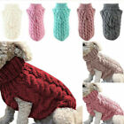 Jumper Sweater For Small Dogs Pet Knitted Puppy Dog Cat CoatS-XL Winter Clothes