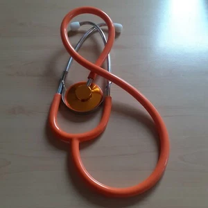 Stethoskop Stetoskop Stethoscope ORANGE Rettungsdienst Schwangerschaft SP - Picture 1 of 4