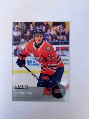 2021-22 Upper Deck CHL Clear Cut #321 Brett Harrison - Oshawa Generals - Image 1 of 2