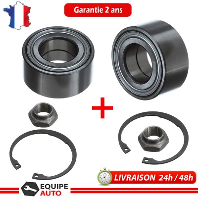 2 roulement de roue avant ax c15 saxo xsara zx 106 205 306 309 1.9d - Photo 1/3
