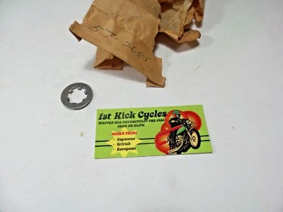 NOS Triumph BSA lavadora de pestañas B25 B44 441 o 250 350 individual 57-2685  Foto 1 de 2