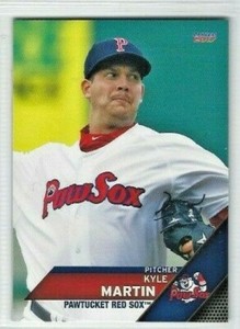 2017 Pawtucket Red Sox (Triple-A Boston Red Sox) Kyle Martin