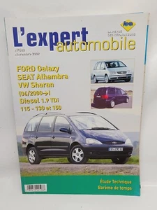 SEAT Alhambra VOLKSWAGEN Sharan FORD Galaxy  Revue technique L'Expert Automobile - Picture 1 of 2