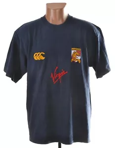 LONDON BRONCOS 1990'S TRAINING RUGBY LEAGUE SHIRT CANTERBURY SIZE XL - Picture 1 of 8
