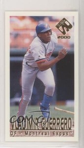 2000 Pacific Private Stock PS-2000 Action Vladimir Guerrero #29 HOF