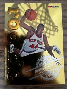 1996-97 John Wallace NBA Hoops Rookie Gold Foil Embossed