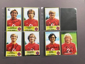 BAYERN MÜNCHEN 1984/85 Konvolut signed 10 Fotos 9,5x15+5 Zugabe Autogramme (162) - Picture 1 of 2