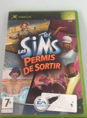 THE SIMS FUORI TUTTI XBOX CLASSIC PRIMO MODELLO PAL  - Immagine 1 di 3