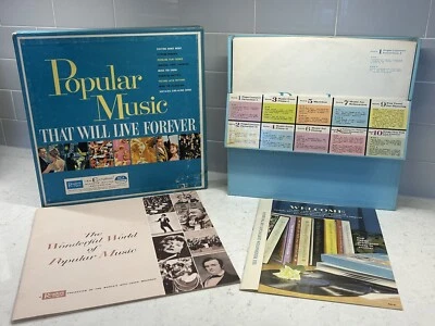 Reader's Digest - Popular Music That Will Live Forever - 10x LP Box Set - Image 1 of 4