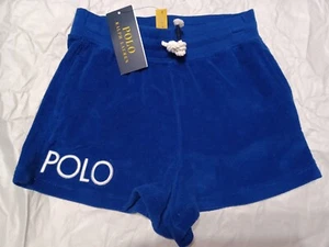 NwT $40 POLO Ralph Lauren  Shorts Blue Girls Kids Size s/p 7 - Picture 1 of 2