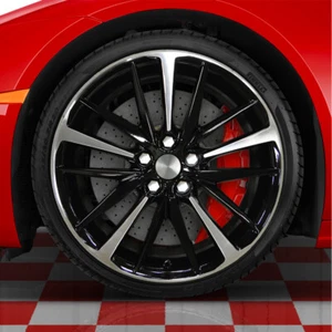 19x8 Wheel for 2018-2020 Toyota Camry – Machined/Black 15-Spoke Replacement Rim - Picture 1 of 3