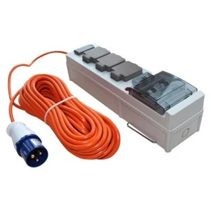 Outdoor Revolution UK Campingplatz elektrischer Anschluss Netzteil - 15 m Kabel - Bild 1 von 1