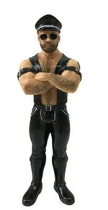 December Diamonds Poke The Bear Ornament BIKER - Neu im Karton! - Bild 1 von 1