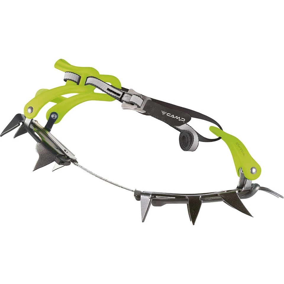 C.A.M.P. Stalker Universal Crampons Grey/Green 292003 Climbing Crampon