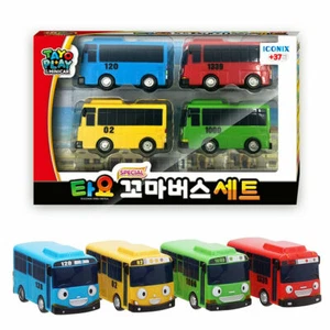 Tayo The Little Bus Special Set / Mini Bus Sets / 4pcs (Tayo, Rogi, Gani, Rani) - Picture 1 of 9